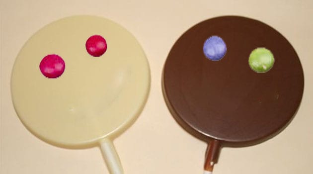 Lollipops with eyes