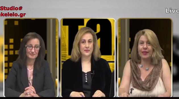 Η Μαριάννα Λαγουμίδη στο ENTaxis 26-06-2017 με την Φιλοθέη Μακριδάκη