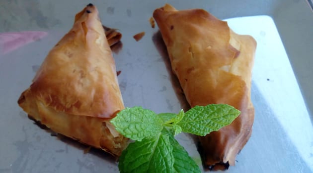 Χορτοπιτάκι για κολατσιό
